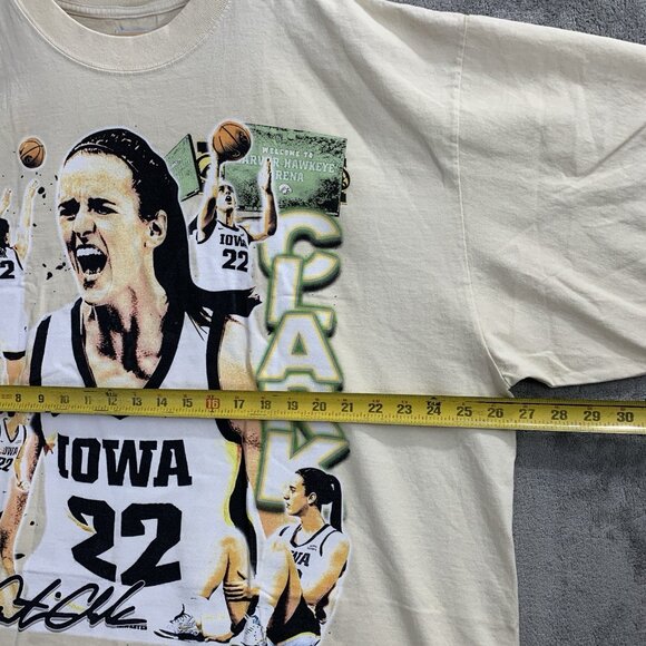 Game Changer Shirt Mens 2XL Caitlin Clark Iowa Hawkeyes Basketball Oversized Tee - Picture 4 of 7